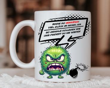 Coffee mug traitor Monster